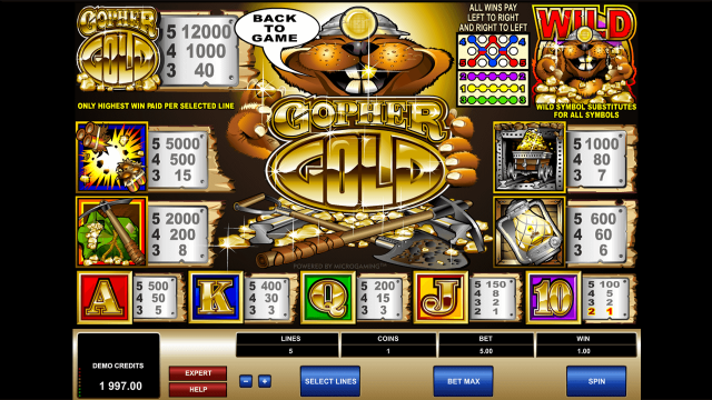 Gopher Gold 4